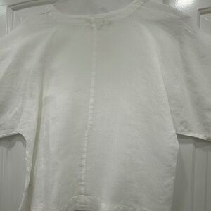 WWOT LINEN WHITE SHIRT